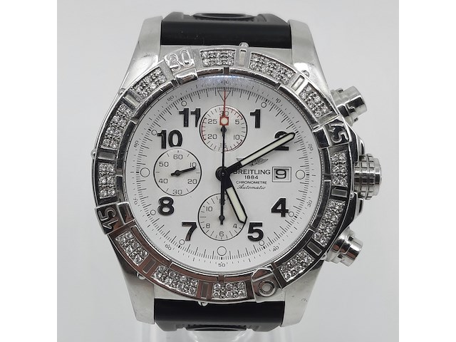 Heren polshorloge, breitling, super avenger - afbeelding 12 van  28