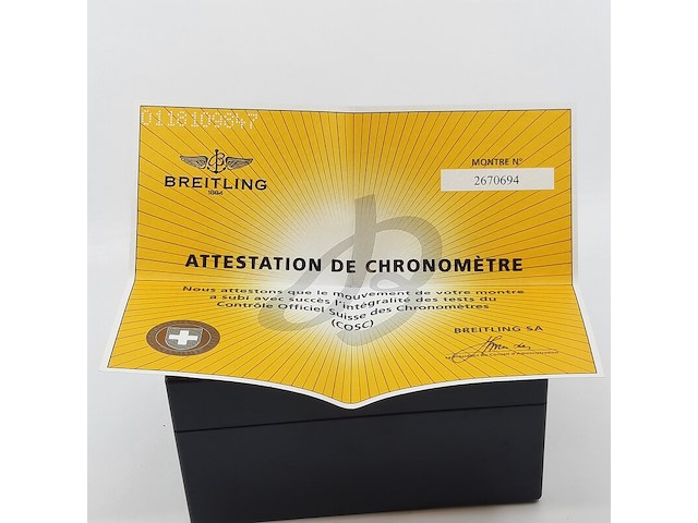 Heren polshorloge, breitling, superocean a13341 - afbeelding 27 van  32