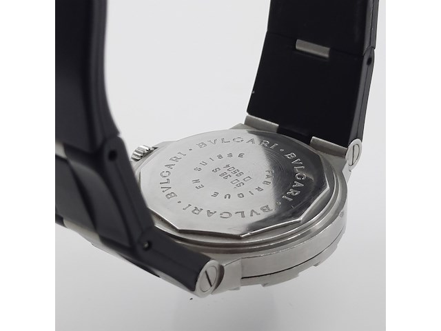 Heren polshorloge, bulgari, diagono - afbeelding 7 van  17