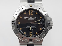 Heren polshorloge, bulgari, diagono - afbeelding 1 van  17