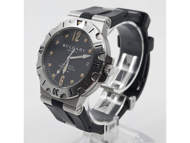 Heren polshorloge, bulgari, diagono - afbeelding 10 van  17