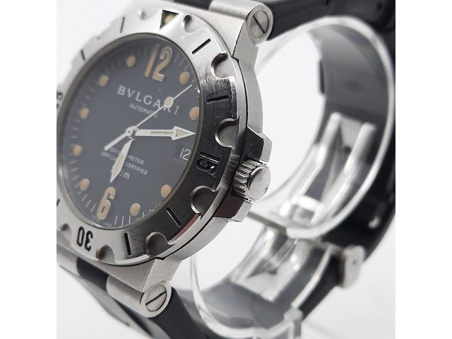 Heren polshorloge, bulgari, diagono - afbeelding 17 van  17