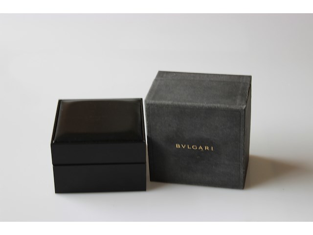 Heren polshorloge, bvlgari, rettangolo, witte wijzerplaat, ca 2000 - afbeelding 10 van  10