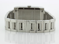 Heren polshorloge, bvlgari, rettangolo, witte wijzerplaat, ca 2000 - afbeelding 6 van  10