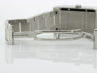 Heren polshorloge, bvlgari, rettangolo, witte wijzerplaat, ca 2000 - afbeelding 7 van  10