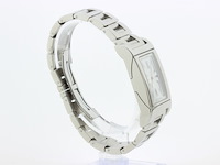 Heren polshorloge, bvlgari, rettangolo, witte wijzerplaat, ca 2000 - afbeelding 3 van  9