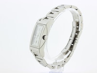 Heren polshorloge, bvlgari, rettangolo, witte wijzerplaat, ca 2000 - afbeelding 5 van  9