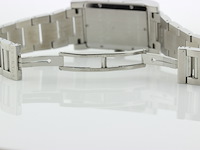 Heren polshorloge, bvlgari, rettangolo, witte wijzerplaat, ca 2000 - afbeelding 7 van  9