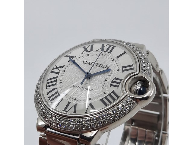 Heren polshorloge, cartier, ballon bleu 3004 - afbeelding 2 van  22