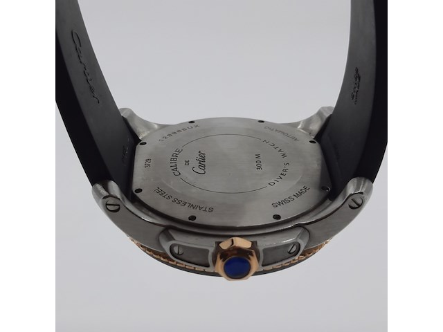 Heren polshorloge, cartier, calibre de cartier divers watch 3729 - afbeelding 6 van  24