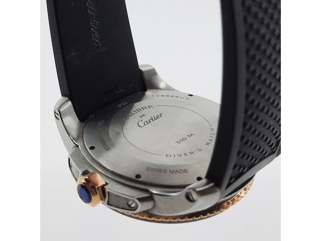 Heren polshorloge, cartier, calibre de cartier divers watch 3729 - afbeelding 8 van  24