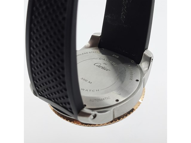 Heren polshorloge, cartier, calibre de cartier divers watch 3729 - afbeelding 10 van  24