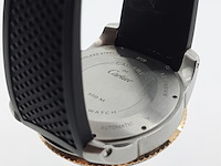 Heren polshorloge, cartier, calibre de cartier divers watch 3729 - afbeelding 10 van  24
