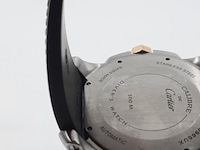 Heren polshorloge, cartier, calibre de cartier divers watch 3729 - afbeelding 11 van  24