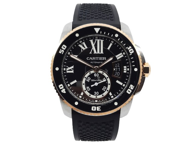 Heren polshorloge, cartier, calibre de cartier divers watch 3729 - afbeelding 1 van  24