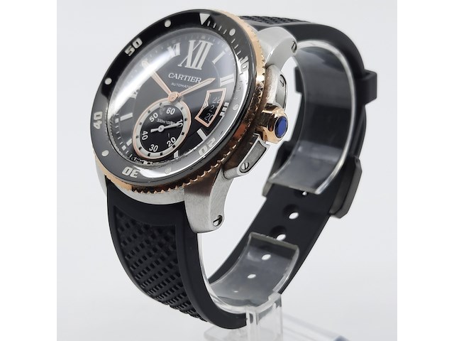 Heren polshorloge, cartier, calibre de cartier divers watch 3729 - afbeelding 12 van  24