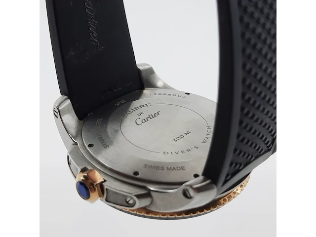 Heren polshorloge, cartier, calibre de cartier divers watch 3729 - afbeelding 8 van  24