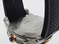 Heren polshorloge, cartier, calibre de cartier divers watch 3729 - afbeelding 8 van  24