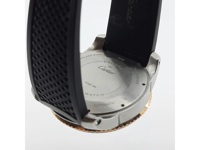 Heren polshorloge, cartier, calibre de cartier divers watch 3729 - afbeelding 10 van  24