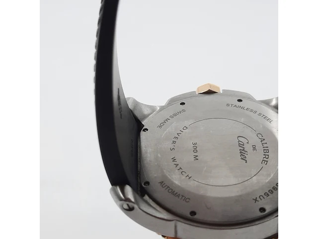 Heren polshorloge, cartier, calibre de cartier divers watch 3729 - afbeelding 11 van  24