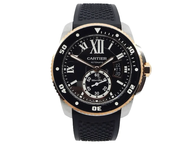 Heren polshorloge, cartier, calibre de cartier divers watch 3729 - afbeelding 1 van  24