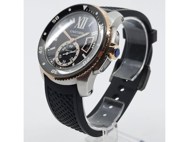 Heren polshorloge, cartier, calibre de cartier divers watch 3729 - afbeelding 12 van  24