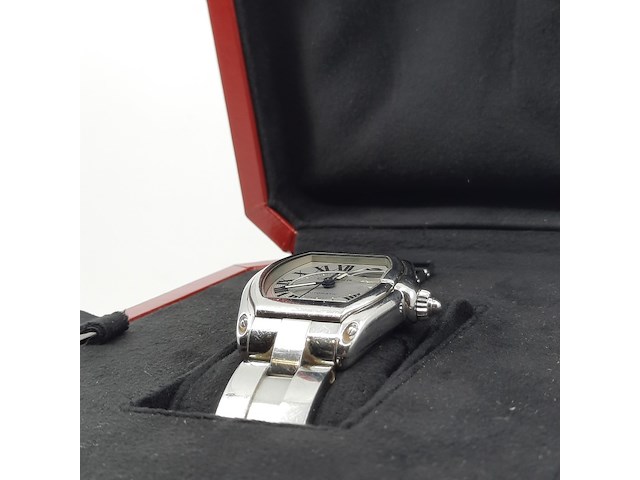 Heren polshorloge, cartier, roadster 2510 - afbeelding 19 van  34