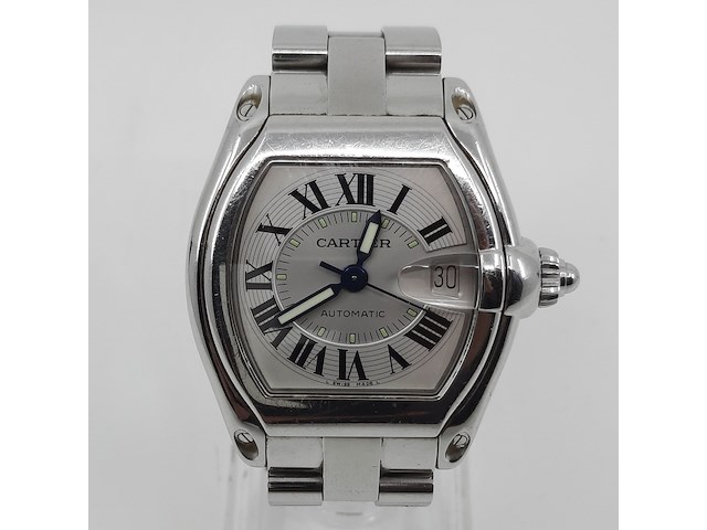 Heren polshorloge, cartier, roadster 2510 - afbeelding 12 van  34
