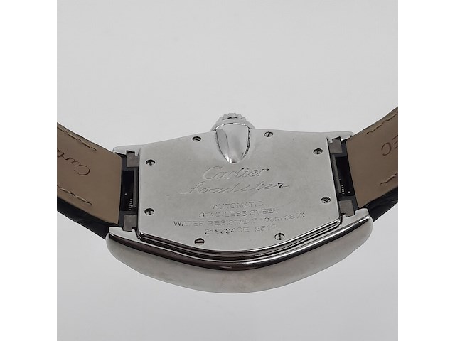 Heren polshorloge, cartier, roadster 2510 - afbeelding 10 van  27