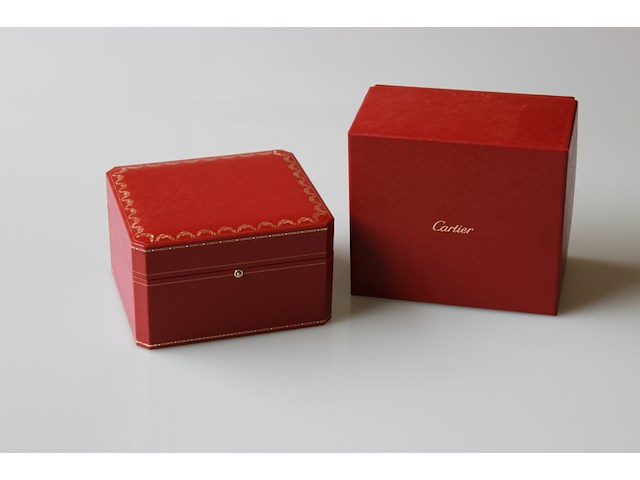 Heren polshorloge, cartier, ronde solo de cartier, witte wijzerplaat, ca. 2015 - afbeelding 10 van  11