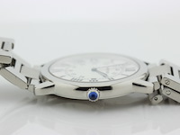 Heren polshorloge, cartier, ronde solo de cartier, witte wijzerplaat, ca. 2015 - afbeelding 6 van  11