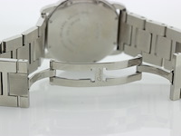 Heren polshorloge, cartier, ronde solo de cartier, witte wijzerplaat, ca. 2015 - afbeelding 8 van  11