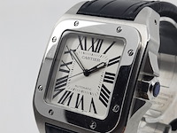Heren polshorloge, cartier, santos 100, 2656 - afbeelding 10 van  32
