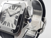 Heren polshorloge, cartier, santos 100, 2656 - afbeelding 11 van  32