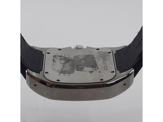 Heren polshorloge, cartier, santos 100, 2656 - afbeelding 17 van  32