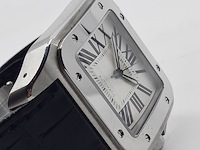 Heren polshorloge, cartier, santos 100, 2656 - afbeelding 25 van  32