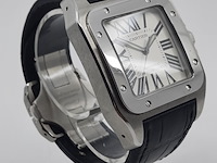 Heren polshorloge, cartier, santos 100, 2656 - afbeelding 9 van  32