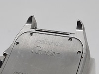 Heren polshorloge, cartier, santos 100, 2665 - afbeelding 5 van  19