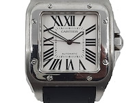 Heren polshorloge, cartier, santos 100, 2665