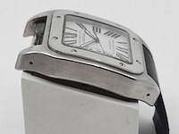 Heren polshorloge, cartier, santos 100, 2665 - afbeelding 18 van  19