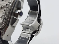 Heren polshorloge, cartier, santos 100, 2740 - afbeelding 3 van  33