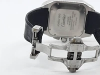 Heren polshorloge, cartier, santos 100, 2740 - afbeelding 5 van  33