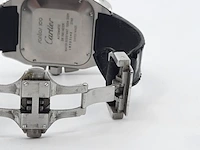 Heren polshorloge, cartier, santos 100, 2740 - afbeelding 6 van  33