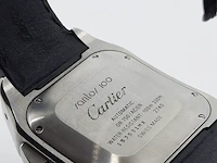 Heren polshorloge, cartier, santos 100, 2740 - afbeelding 18 van  33