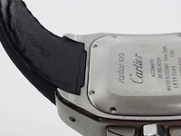 Heren polshorloge, cartier, santos 100, 2740 - afbeelding 19 van  33