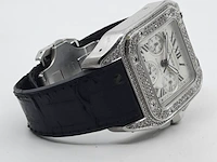 Heren polshorloge, cartier, santos 100, 2740 - afbeelding 21 van  33