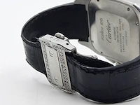 Heren polshorloge, cartier, santos 100, 2740 - afbeelding 24 van  33