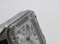 Heren polshorloge, cartier, santos 100, 2740 - afbeelding 27 van  33