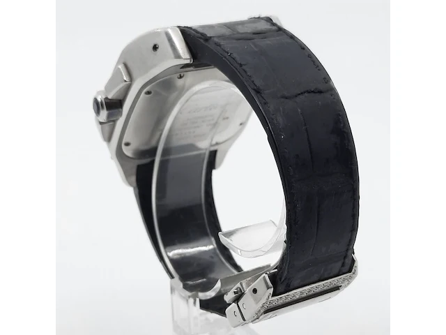 Heren polshorloge, cartier, santos 100, 2740 - afbeelding 28 van  33
