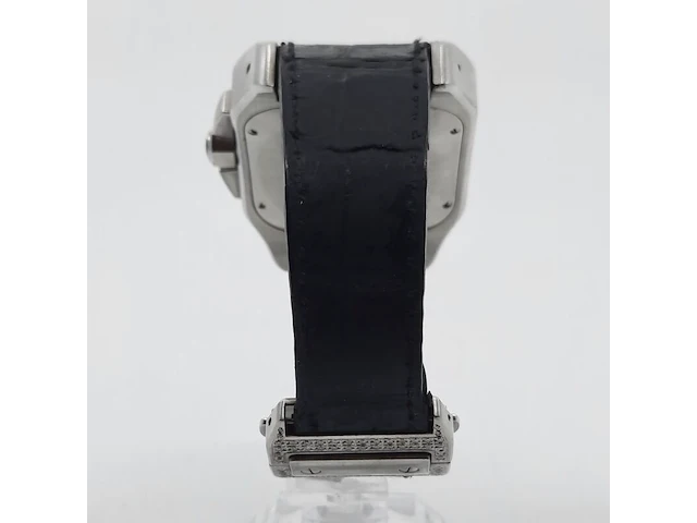 Heren polshorloge, cartier, santos 100, 2740 - afbeelding 29 van  33